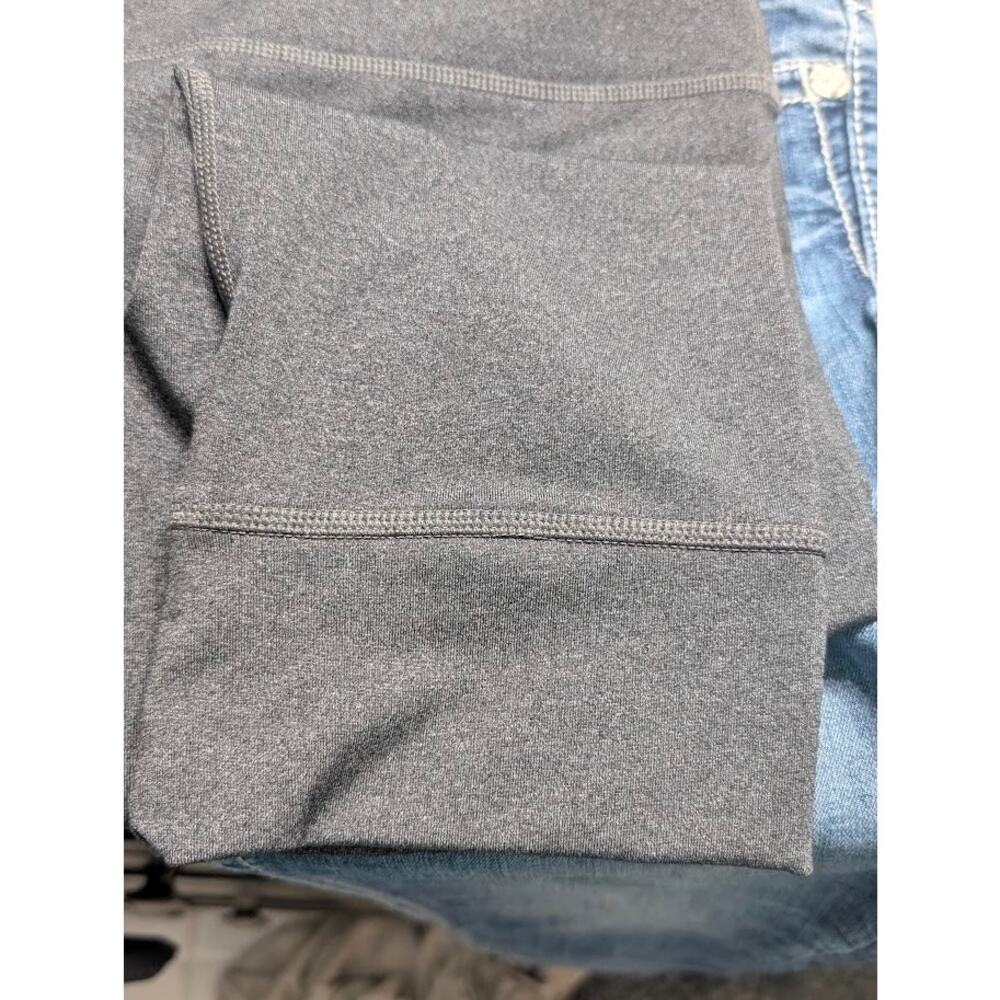 The North Face Womens Capri Yoga Leggings Athletic Large Heather Gray Sportswear - Picture 4 of 5